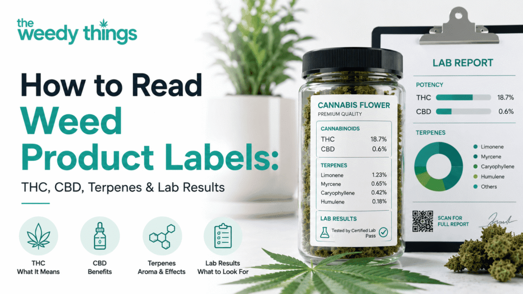 Read Weed Product Labels